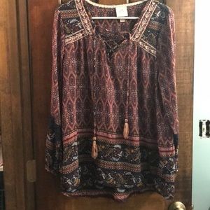 Know Rose blouse - NWOT
